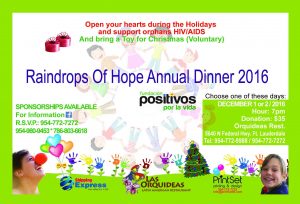 raindrops of hope annual dinner 2016