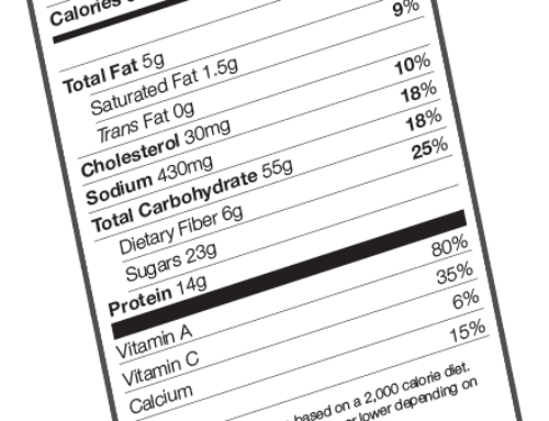¿Que entendemos por una “porción” como se indica en las etiquetas de los productos alimenticios?