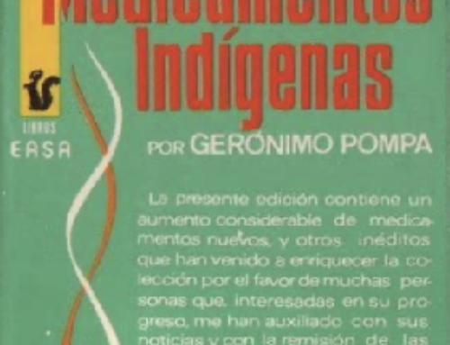 Un libro de Gerónimo Pompa: Medicamentos indígenas (1868)